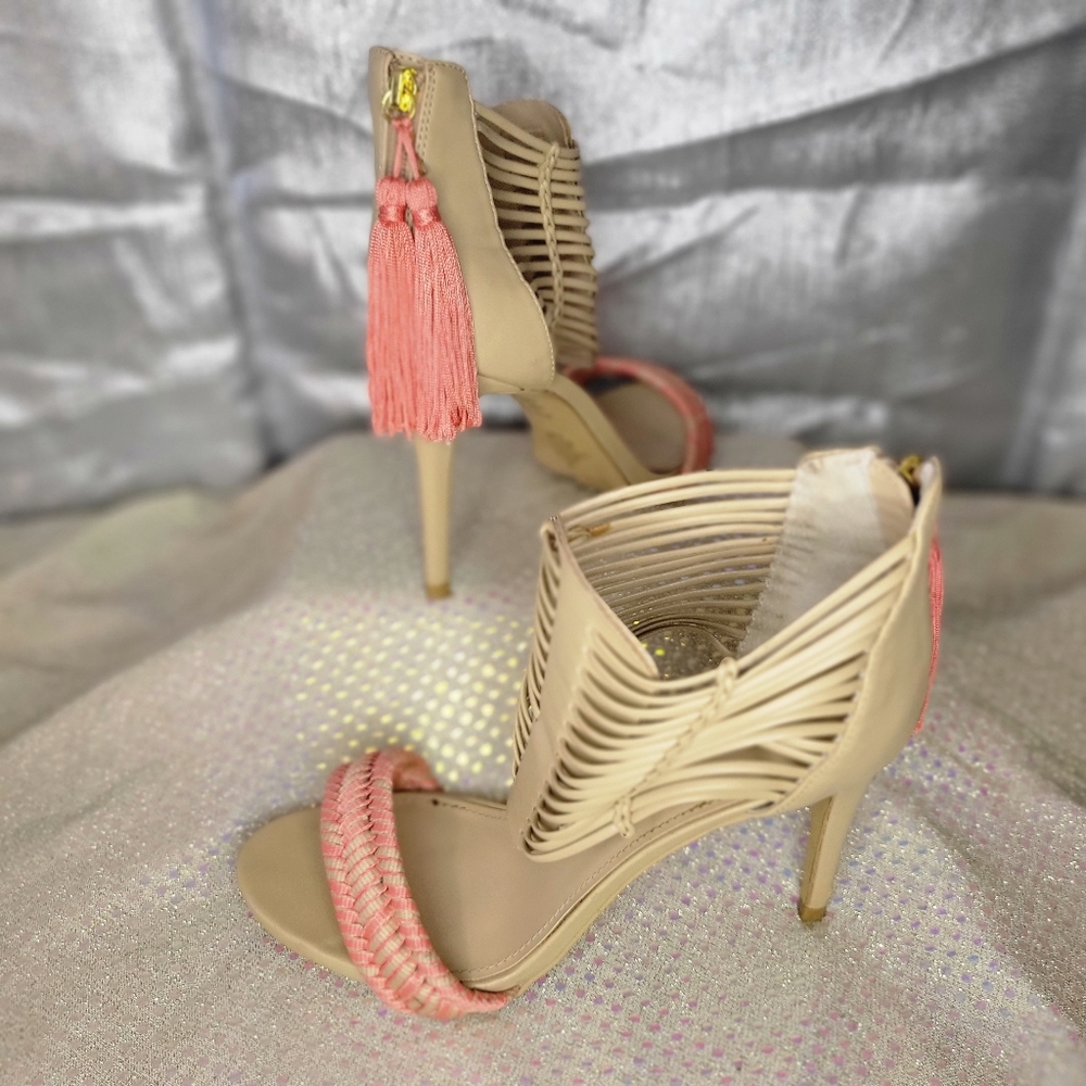 Tan/Orange Tassle Shoes